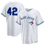 Toronto Blue Jays #42 Jackie Robinson White Home 2025 Day Replica Baseball Jersey