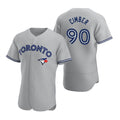 Toronto Blue Jays #90 Adam Cimber Gray Road Flex Base Player Baseball Jersey