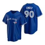 Toronto Blue Jays #90 Adam Cimber Royal Alternate Cool Baseball Jersey