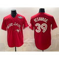 Toronto Blue Jays #39 Trey Yesavage Red 2025 World Series Cool Base Stitched Baseball Jersey