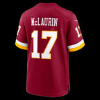 W.Commanders #17 Terry McLaurin Burgundy Game Stitched Football American Jersey