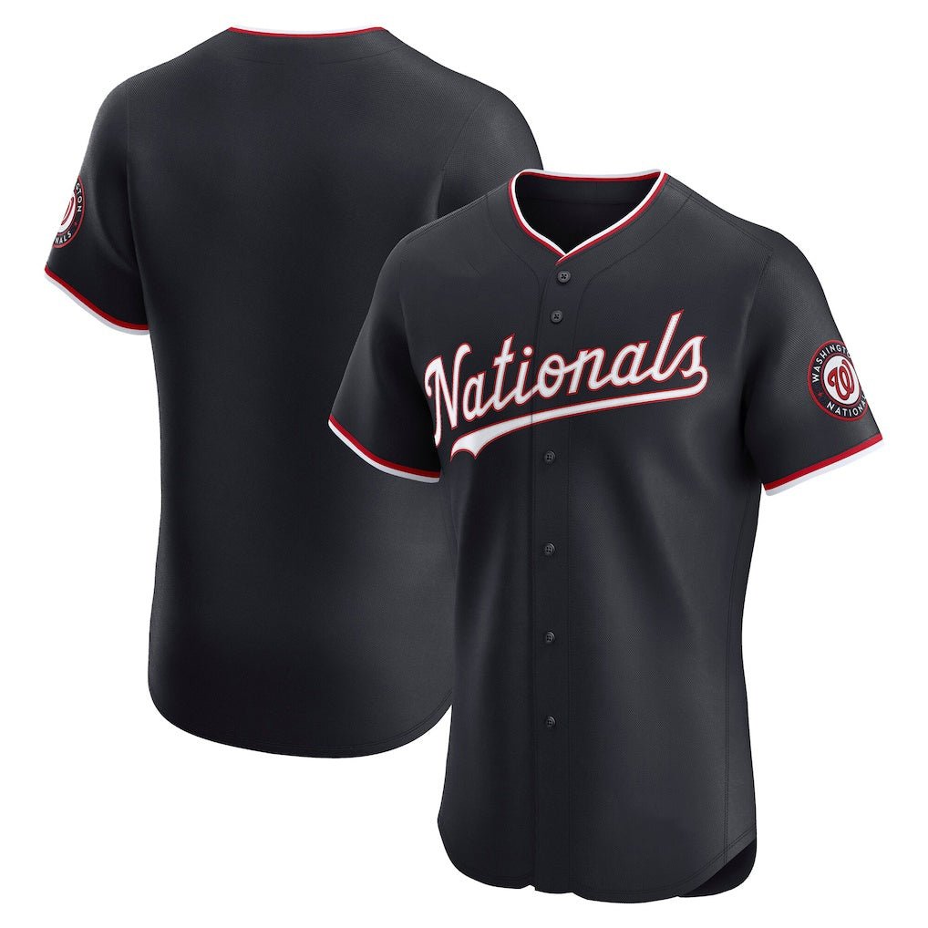 Washington Nationals Navy Alternate Elite Baseball Jersey