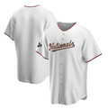 Washington Nationals White Gold 2019 World Series Champions Blank Cool Baseball Jersey